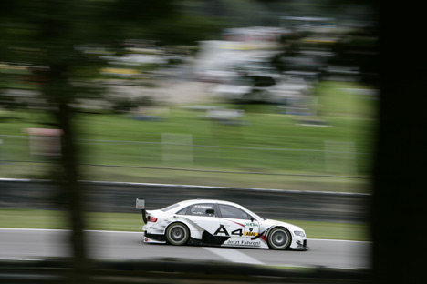 Tom Kristensen er ikke glad for en start fra 12. pladsen.